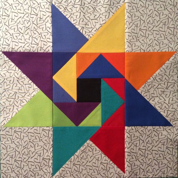 Лоскуток к лоскутку Лоскутная мозаика