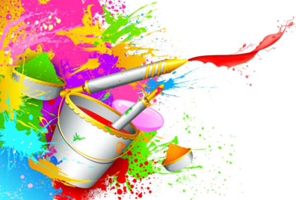 Краски мультяшные