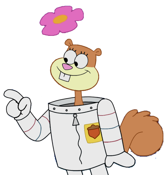 Сэнди чикс в скафандре