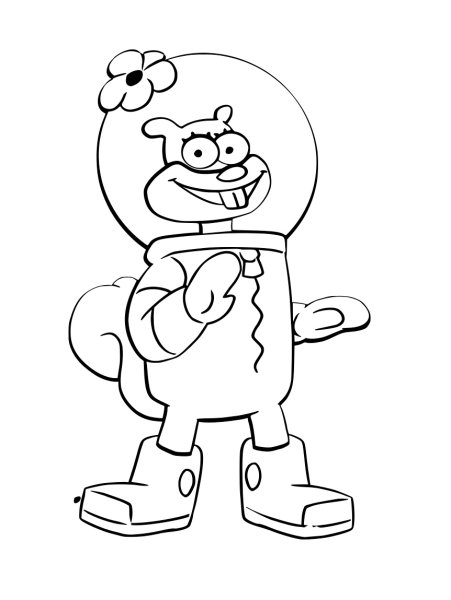 Срисовать Сэнди