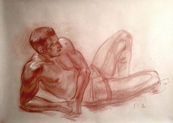 Брюллов натурщик