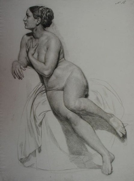 Суриков натурщик