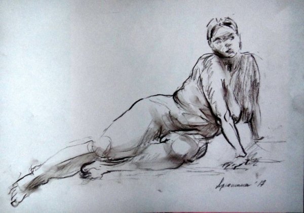 Фигура в интерьере Академическая натура