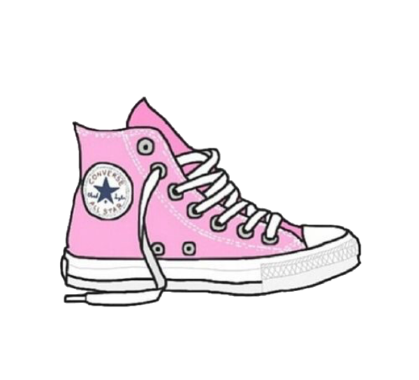 Кеды конверс стикер