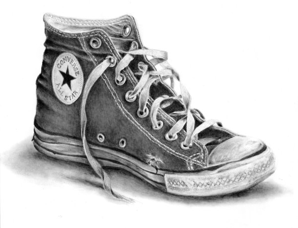 Converse Shoes drawn556