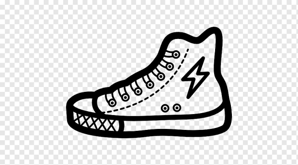 Кроссовки для срисовки легкие цветные