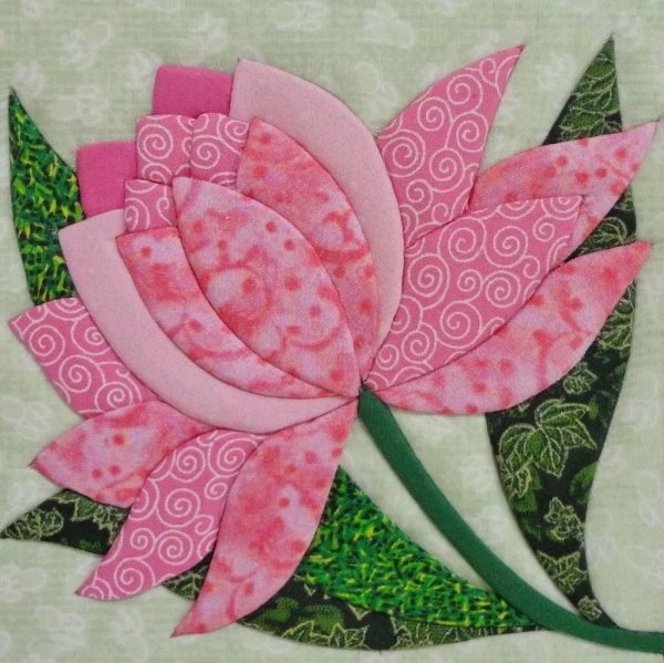 Техника кинусайга пэчворк