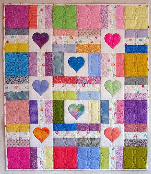 Рисование лоскутное одеяло