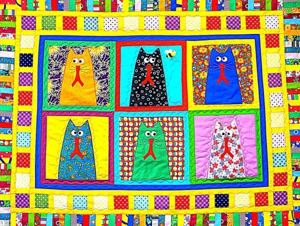 Лоскутное одеяло рисунок