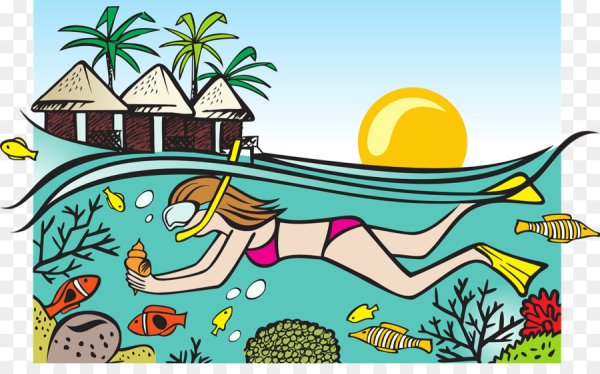 Пляжные рисунки