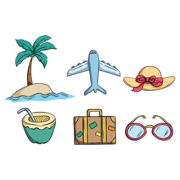 Отпуск иллюстрация