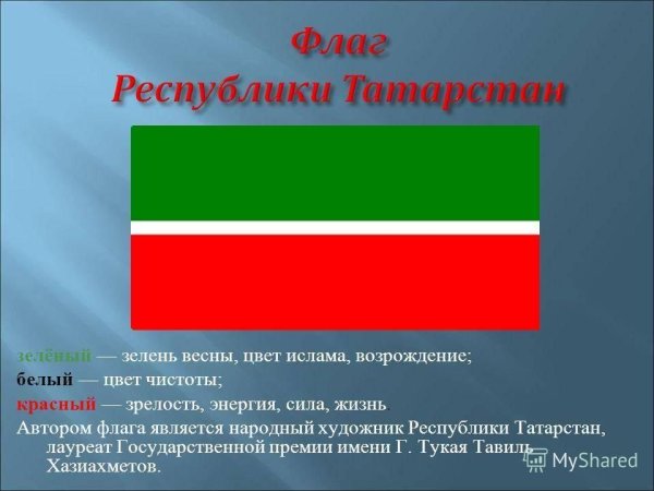 Флаг Татарстан Республикасы