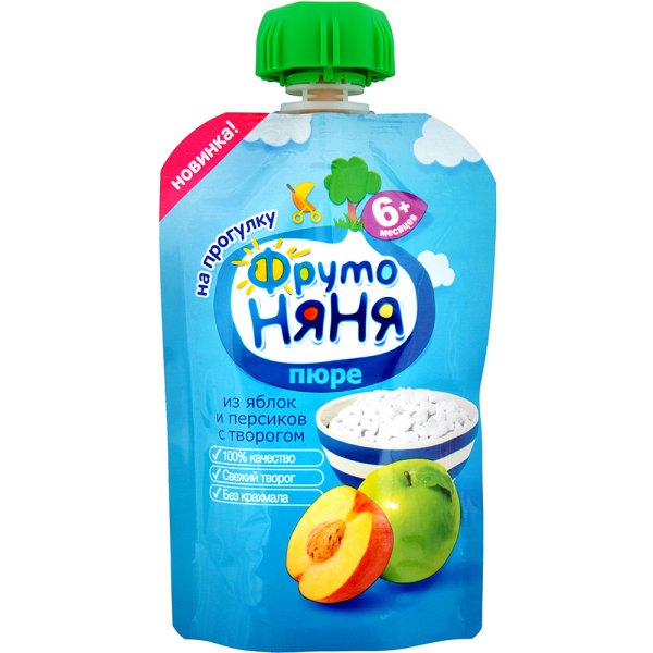 Пюре ФРУТОНЯНЯ, 90 Г