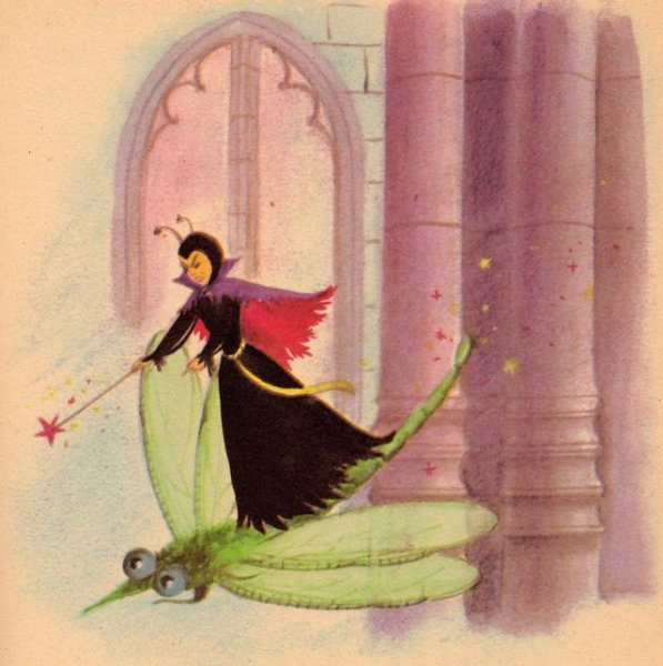 Нарисовать фею Карабос и фею сирени