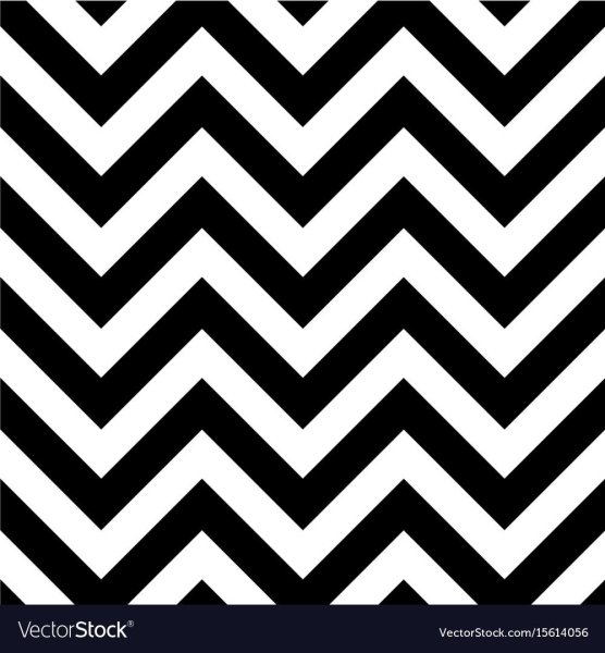 Черно белый зигзаг