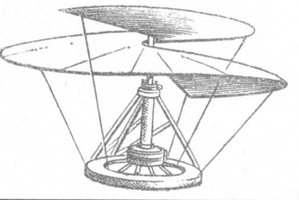 Летательный аппарат Леонардо да Винчи