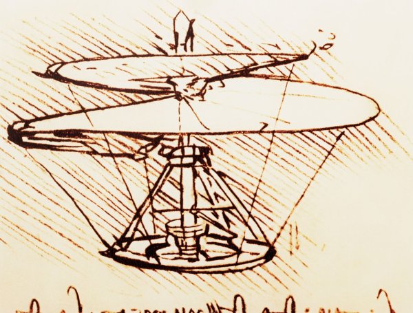 Вертолет Леонардо Давинчи