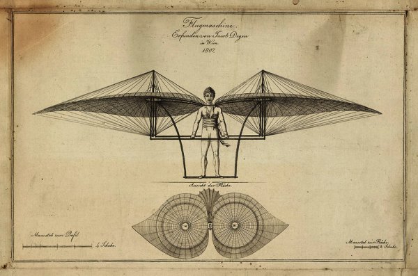 Леонардо да Винчи махолеты