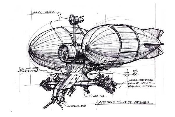 Red Alert 2 дирижабль