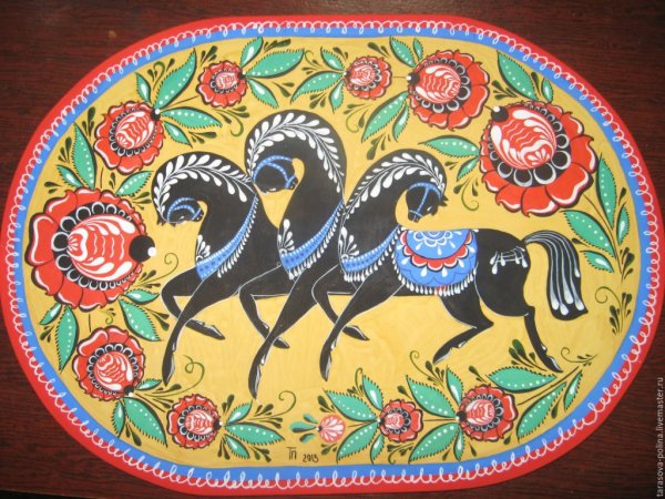 Вид искусства ДПИ Городец