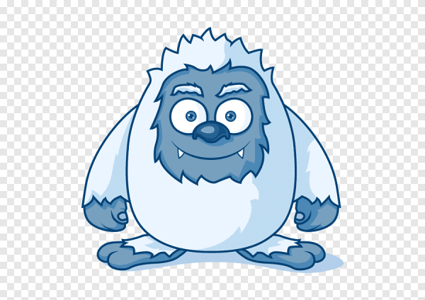 Йети мультяшный