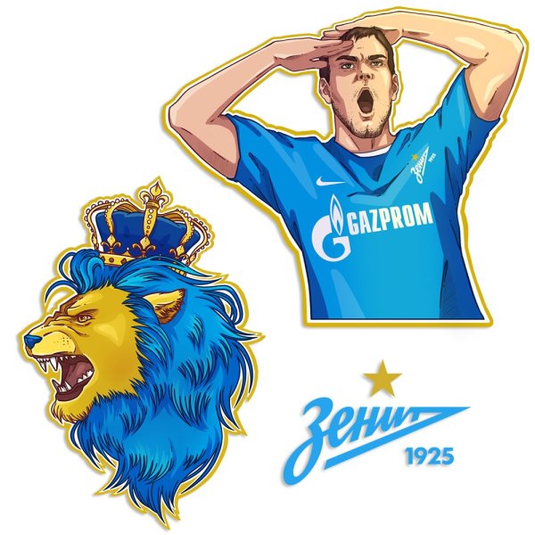 Зенит эмблема Дзюба