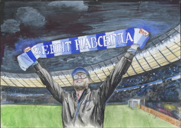 Эмблема футбольного клуба Зенит Санкт-Петербург