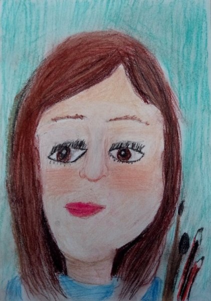 Карандашный портрет учителя