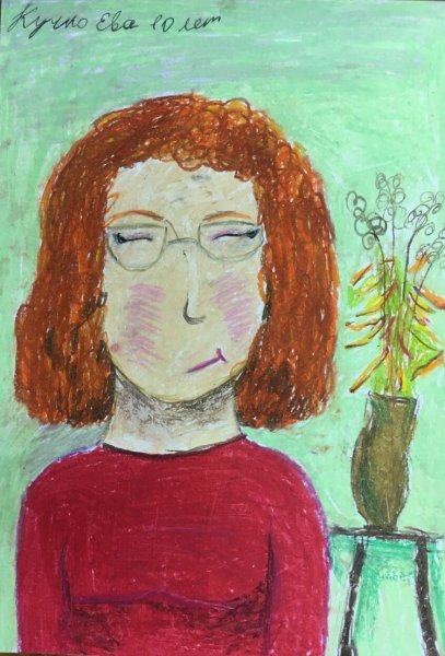 Портрет любимого учителя