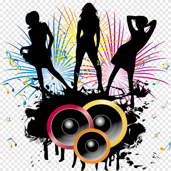 В стиле диско вектор