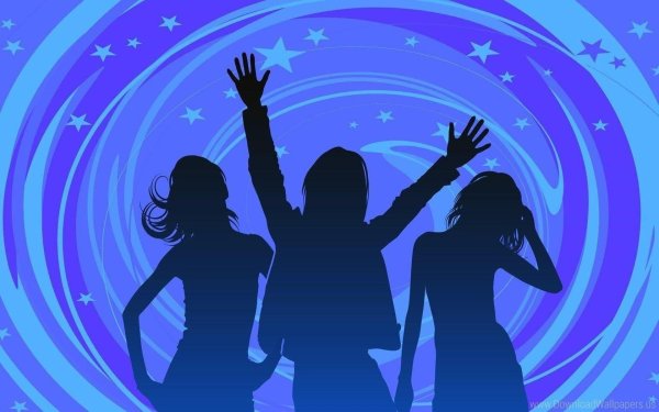 Фон для объявления дискотеки