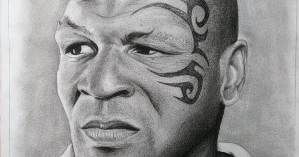 Майк Тайсон раскраска