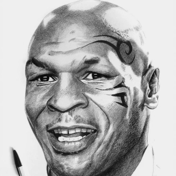 Майк Тайсон портрет