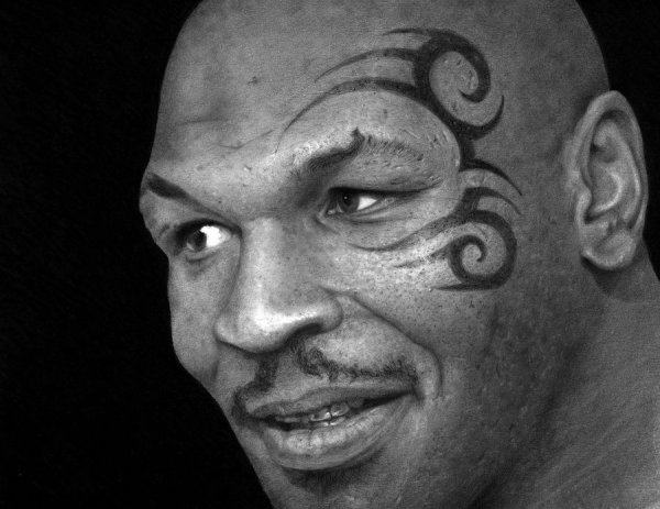 Майк Тайсон портрет