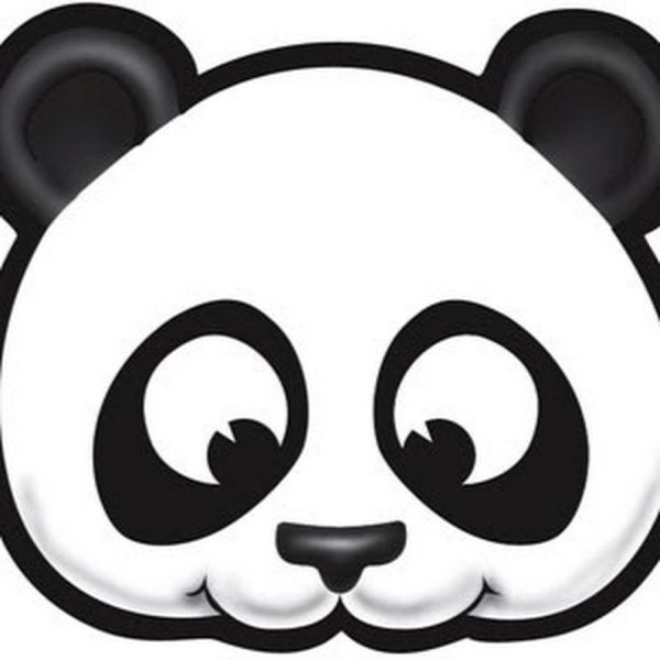 Лицо панды