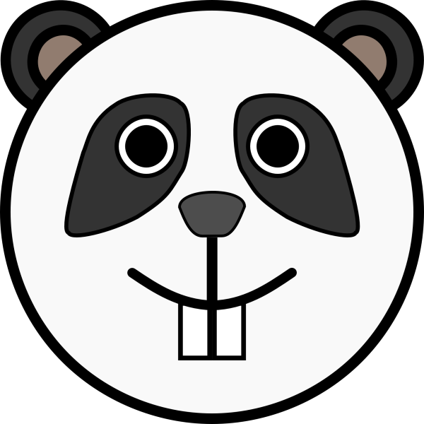Мордочка панды