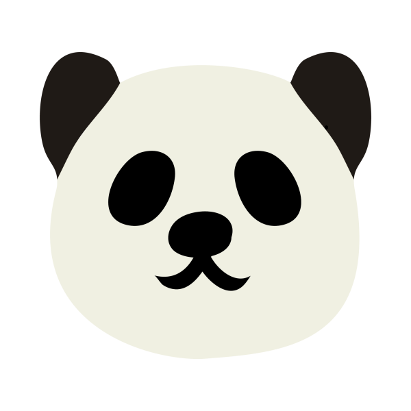 Мордашка панды