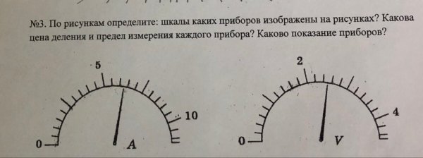 Определите показания прибора