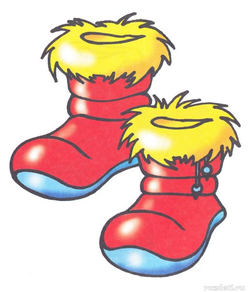 Сапоги мультяшные