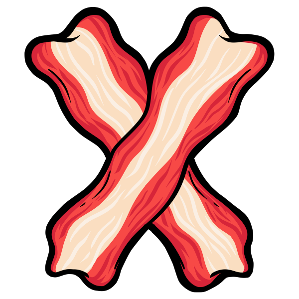 Бекон мультяшный