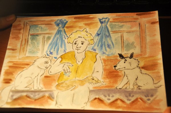 Иллюстрация к сказке волшебное кольцо