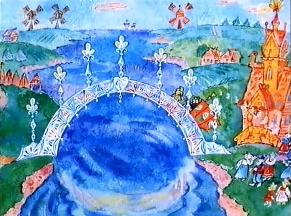 Мультфильм волшебное кольцо мост