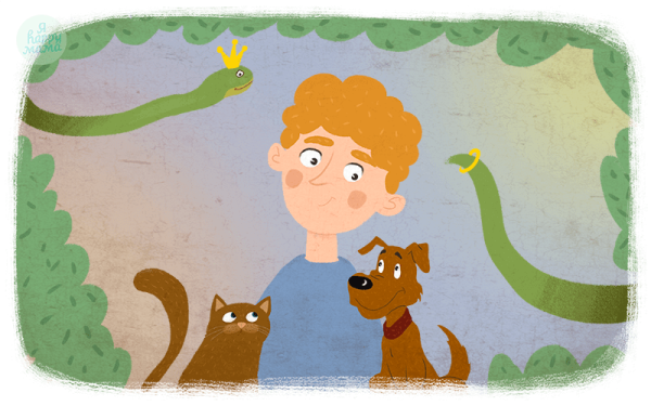 Рисунок к сказке волшебное кольцо