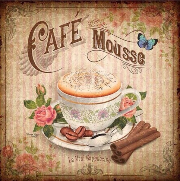 Кофе для декупажа