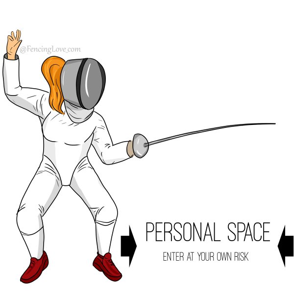 Фехтование рисунок