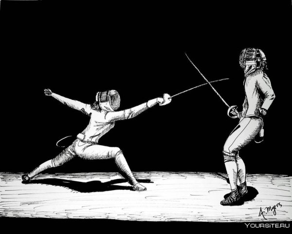 Бруно Хабаров фехтование