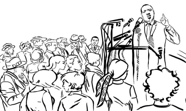 Нарисованная толпа