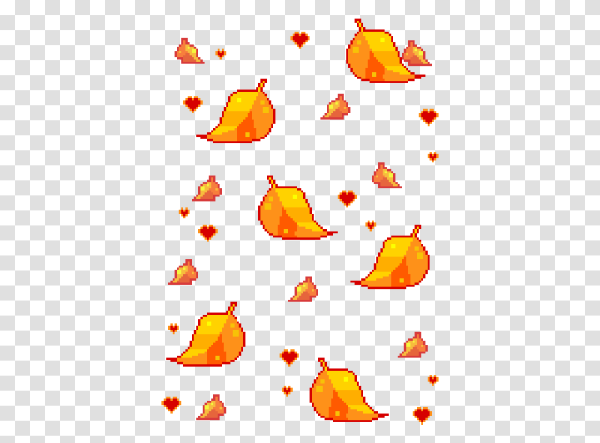 Анимированные падающие листья