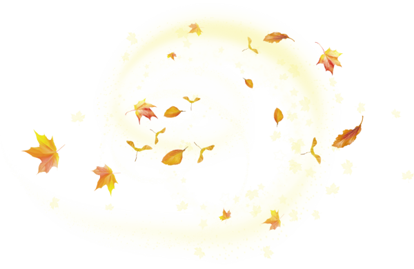 Листья летят
