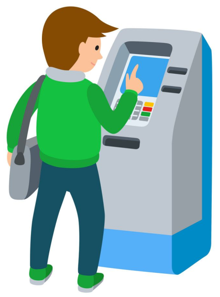 Банкомат вектор